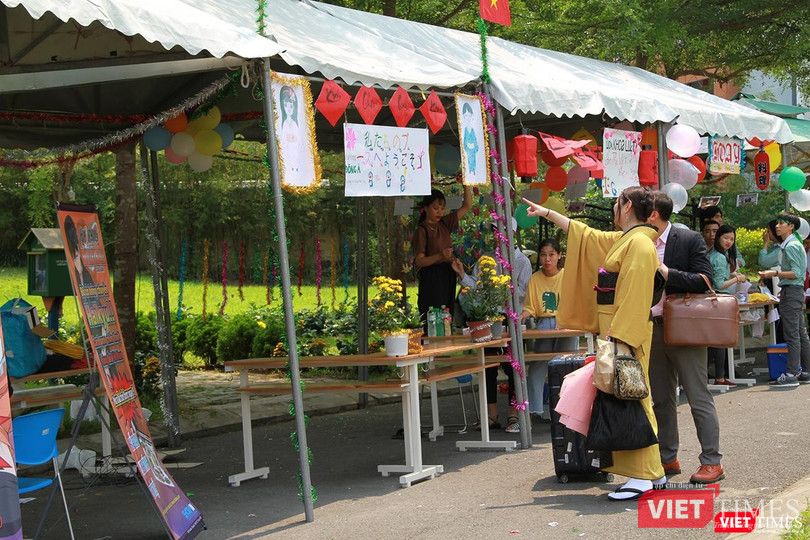 Một góc không gian giao lưu văn hóa Việt-Nhật