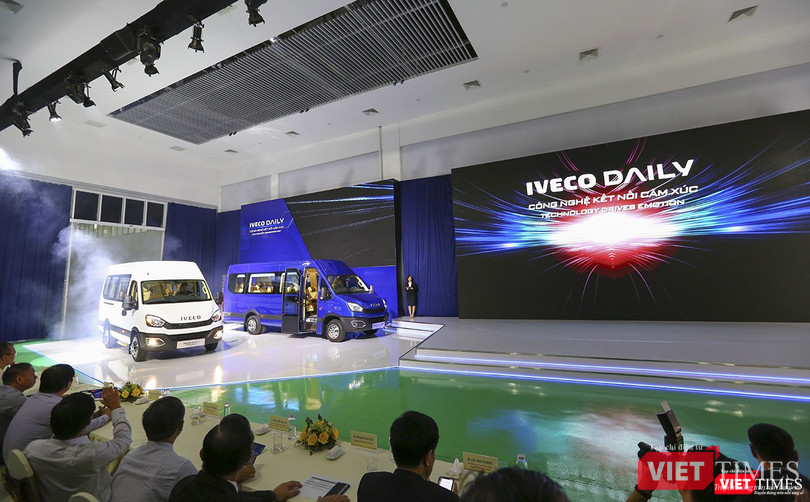 Quang cảnh buổi ra mắt xe Mini Bus IVECO Daily