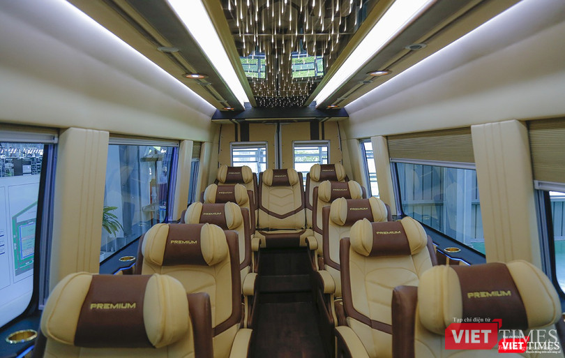 Khoang hành khách trên phiên bản Mini Bus IVECO Daily Premium