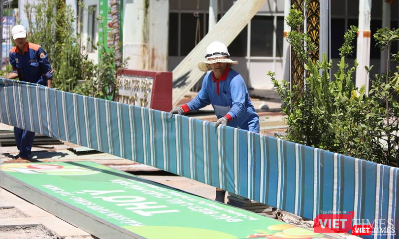 Ngày 1/9 là thời hạn cuối cùng cho công tác tháo dỡ các nhà hàng, quán tạm vi phạm trật tự xây dựng trên địa bàn