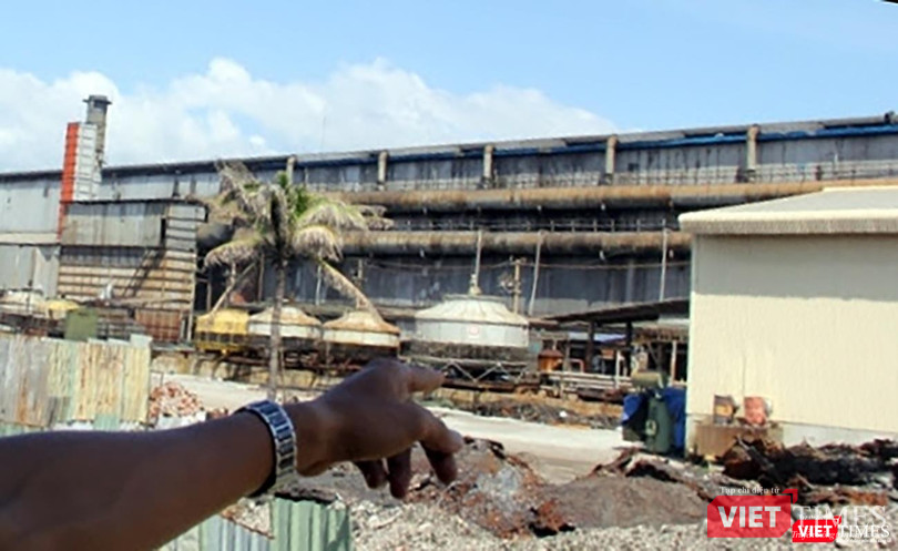 Một góc nhà máy thép Dana-Ý.