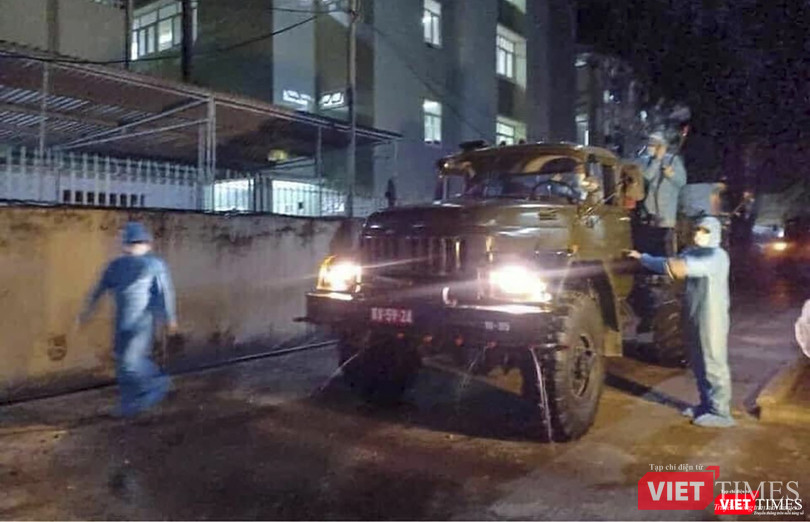 Phun khử trùng tại bệnh viện