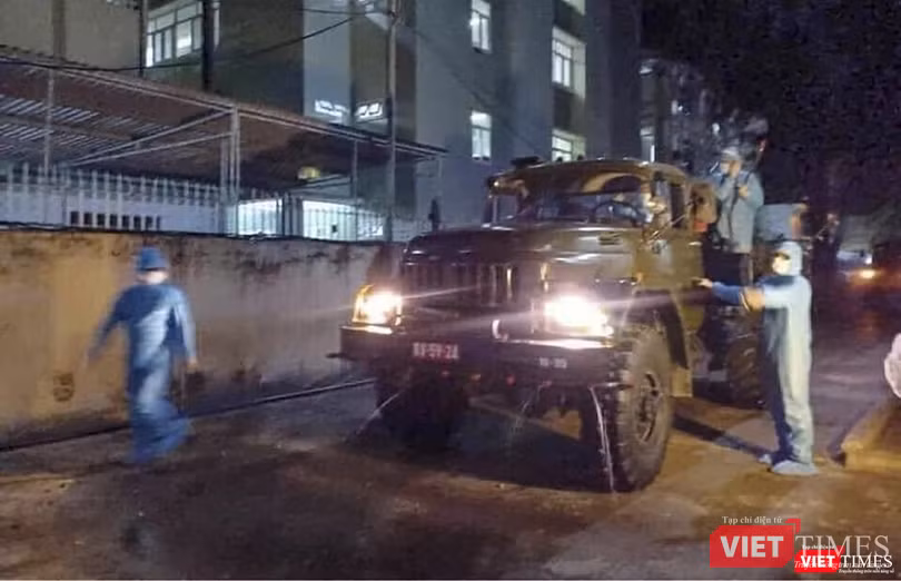 Phun khử trùng tại bệnh viện