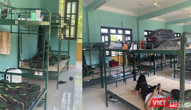 Cơ sở quân đội thoáng mátm sạch sẽ