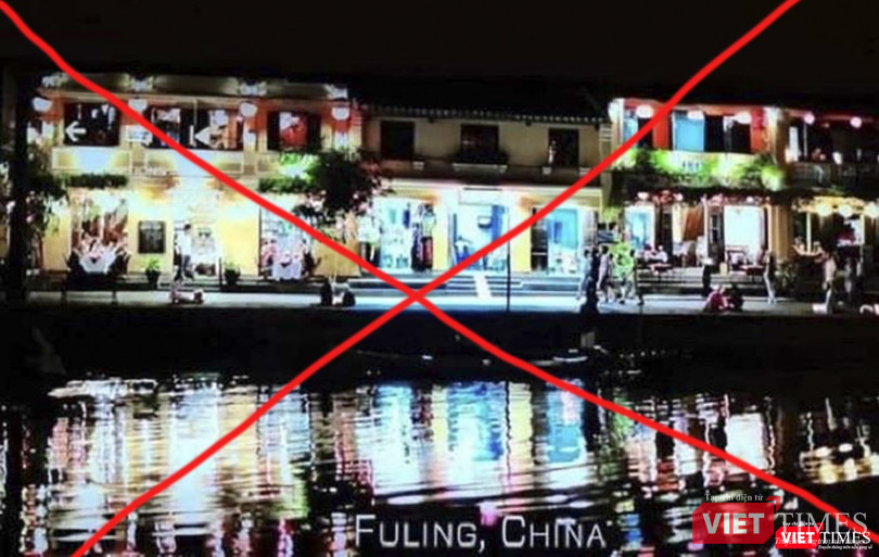 Hình ảnh Hội An trong phim được chú thích là Fuling (Phù Lăng),Trung Quốc