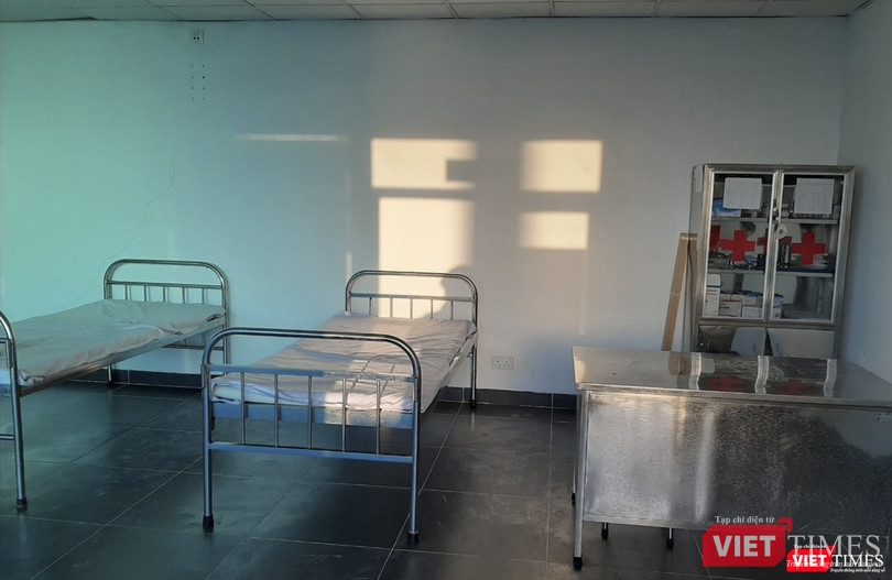 Bên trong phòng cách ly