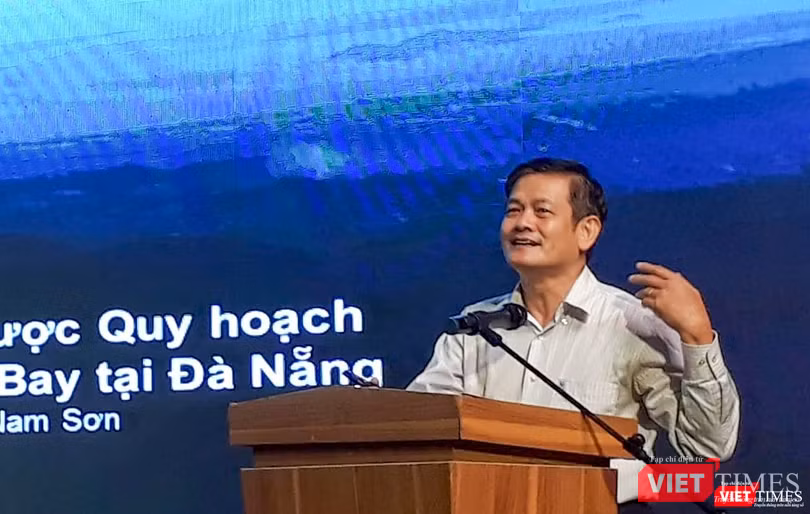 TSKH.KTS Ngô Viết Nam Sơn phát biểu tại sự kiện