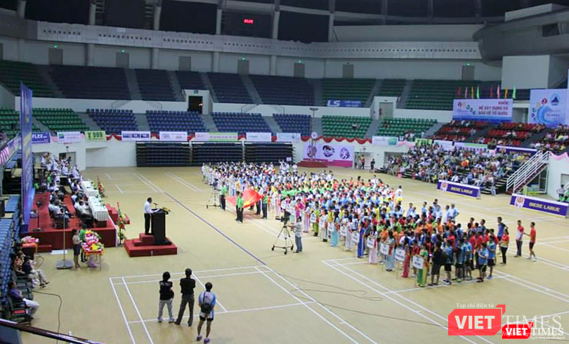 Cung thể thao Tiên Sơn từng phục vụ sự kiện APEC là nơi diễn ra giải đấu