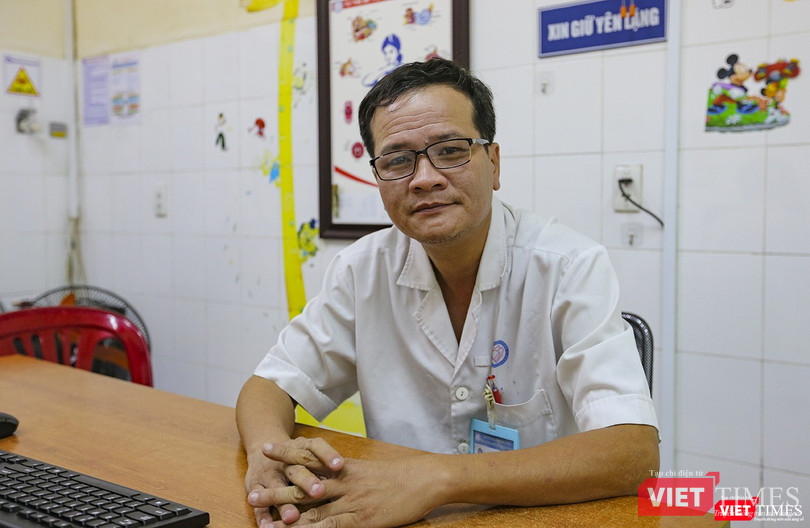 Ths.Bác sĩ Lê Văn Dũng - Phó Trưởng khoa Khám đa khoa cấp cứu, Bệnh viện Phụ sản - Nhi Đà Nẵng