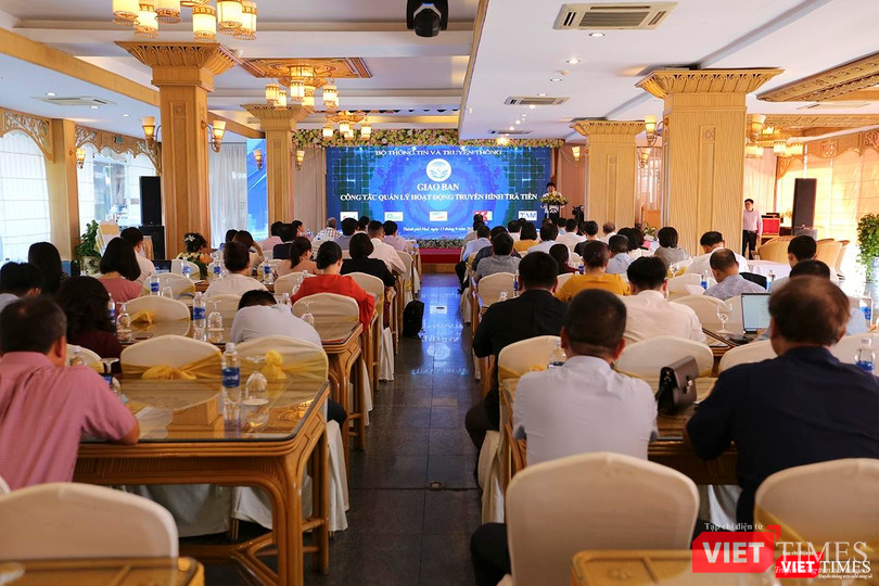 Hội nghị về công tác quản lý dịch vụ truyền hình trả tiền vừa diễn ra tại TP Huế thu hút sự tham gia đóng góp ý kiến của nhiều doanh nghiệp