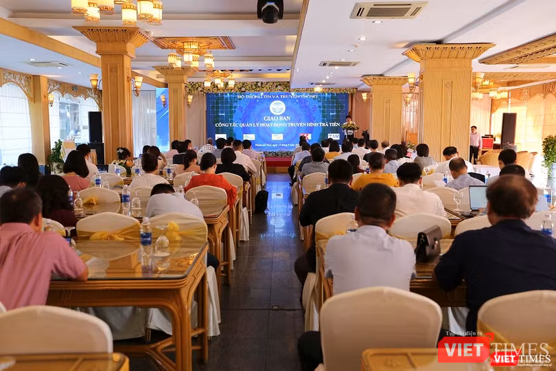 Hội nghị về công tác quản lý dịch vụ truyền hình trả tiền vừa diễn ra tại TP Huế thu hút sự tham gia đóng góp ý kiến của nhiều doanh nghiệp