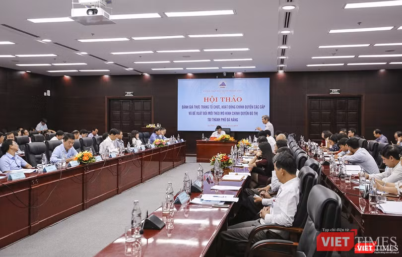 Hội thảo đánh giá thực trạng tổ chức, hoạt động chính quyền các cấp và đề xuất đổi mới theo mô hình chính quyền đô thị tại TP Đà Nẵng sáng 11/10/2019