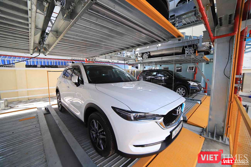 Người dân đã quen với việc có bãi đỗ xe thông minh