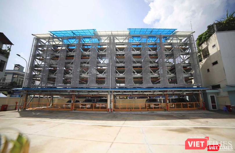 Toàn cảnh bãi đỗ xe