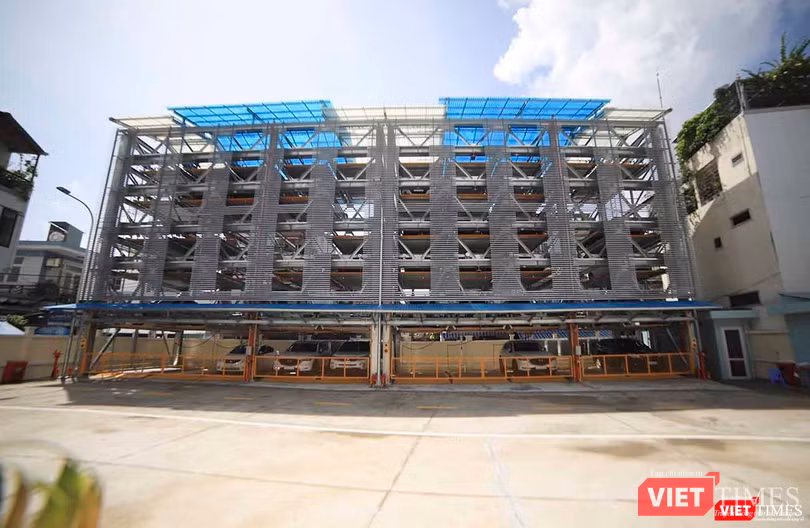 Toàn cảnh bãi đỗ xe