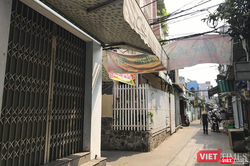 Khu dân cư nơi bệnh nhân thứ 35 lưu trú