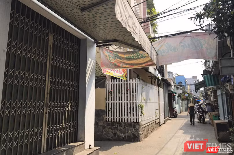 Khu dân cư nơi bệnh nhân thứ 35 lưu trú