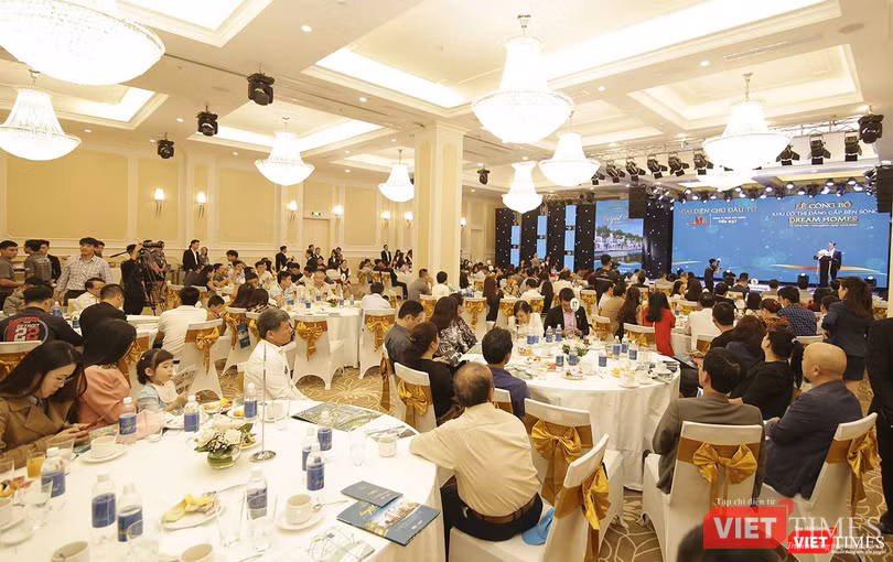 Quang cảnh lễ công bố Khu đô thị Dream Homes Quảng Bình