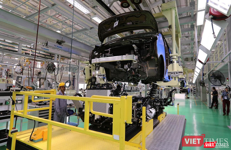 Dây chuyền lắp động cơ Dây chuyền lắp động cơ