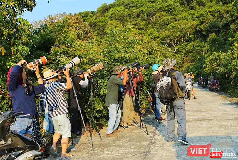 Đây cũng là thời điểm thu hút rất đông giới mê ảnh (ảnh MinhTu) Đây cũng là thời điểm thu hút rất đông giới mê ảnh (ảnh MinhTu)