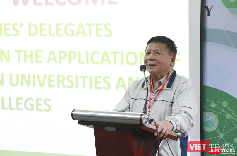 PGS.TS Trần Xuân Nhĩ - Phó Chủ tịch Hiệp hội Các trường đại học, cao đẳng Việt Nam phát biểu tại sự kiện PGS.TS Trần Xuân Nhĩ - Phó Chủ tịch Hiệp hội Các trường đại học, cao đẳng Việt Nam phát biểu tại sự kiện
