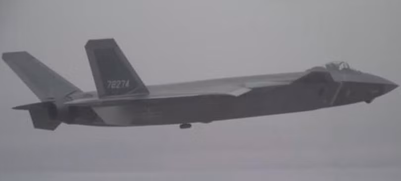 Máy bay chiến đấu J-20 Trung Quốc. Ảnh: Sina.