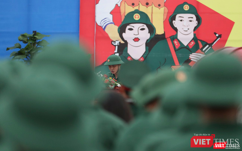 Giây phút tuyên thệ vì Tổ quốc