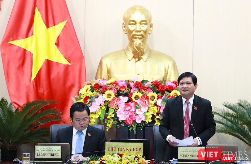 Kỳ họp thứ 9 HĐND TP Đà Nẵng không lấy phiếu tín nhiệm đối với Chủ tịch và Phó Chủ tịch HĐND TP Đà Nẵng vì thời gian giữ chức danh không đủ 9 tháng