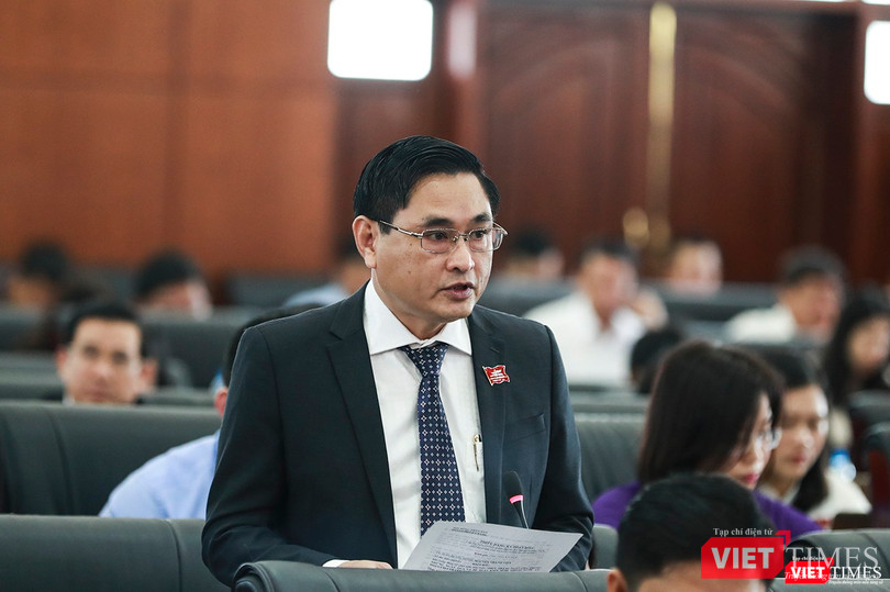 Đại biểu Nguyễn Thành Tiến -Trưởng ban Đô thị HĐND Đà Nẵng.