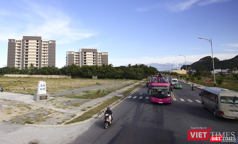 Khu vực ven biển phía nam TP Đà Nẵng đã được nêm kín bởi các dự án BĐS du lịch và nghỉ dưỡng