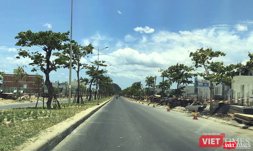 Một góc khu đô thị Nam Hòa Xuân (quận Cẩm Lệ, TP Đà Nẵng)