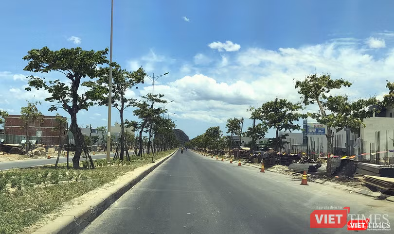 Một góc khu đô thị Nam Hòa Xuân (quận Cẩm Lệ, TP Đà Nẵng)