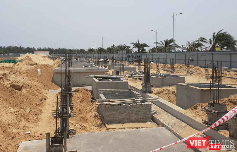 Công trình xây dựng Khu biệt thự Song Lập tại Khu đô thị số 6 thuộc Đô thị mới Điện Nam-Điện Ngọc do DanaHome Land làm chủ đầu tư