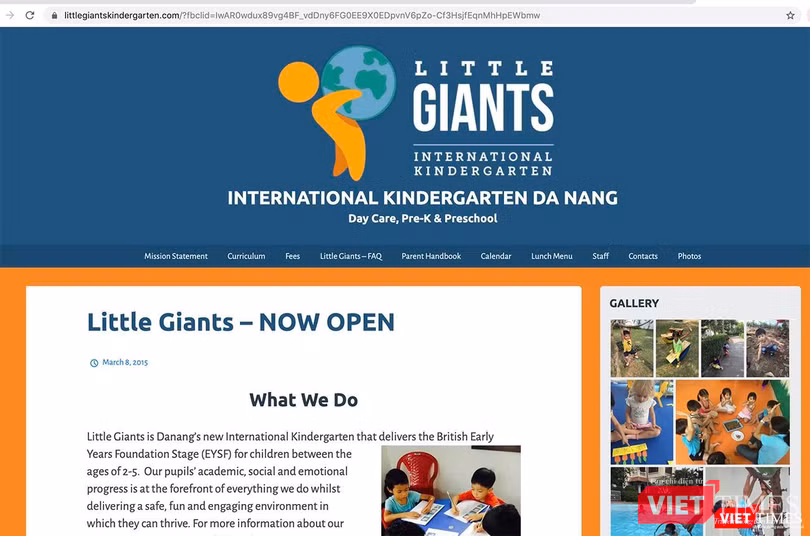 Thông tin quảng cáo về trường trên internet Thông tin quảng cáo về trường trên internet