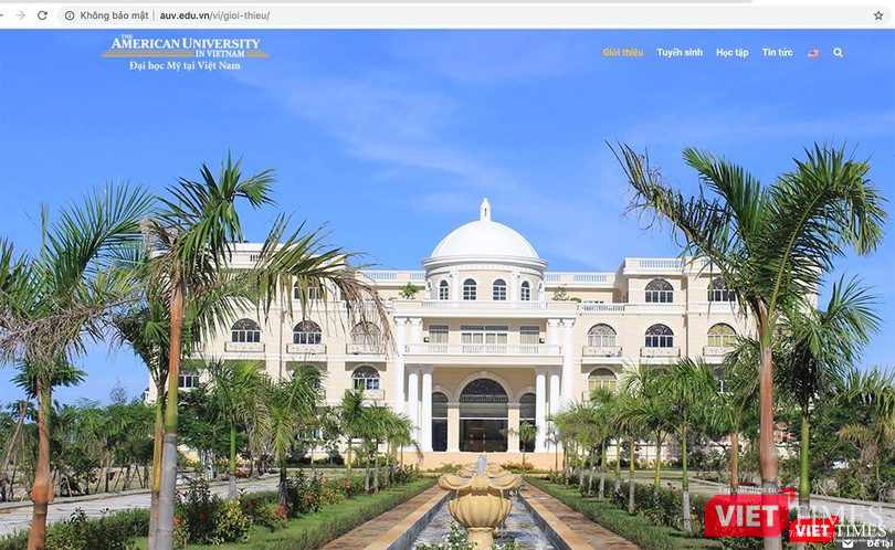 Trường Đại học Mỹ tại Việt Nam (AUV), địa chỉ 299 Trần Đại Nghĩa, Đà Nẵng