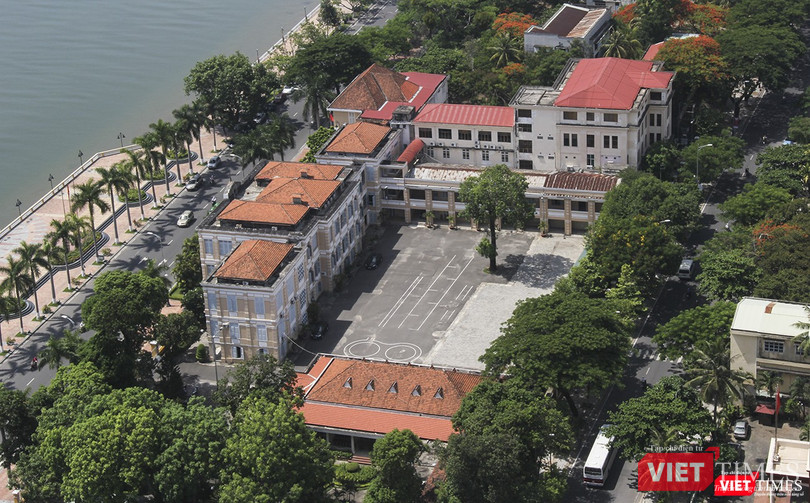 Trụ sở HĐND TP Đà Nẵng, một trong những công trình kiến trúc Pháp còn sót lại