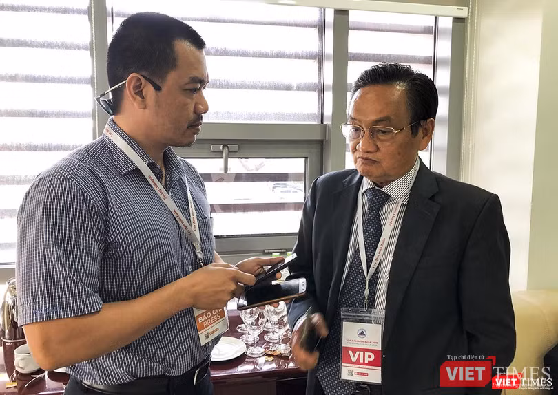 TS Trần Du Lịch trả lời phỏng vấn VietTimes bên lề sự kiện Tọa đàm mùa Xuân 2019 do Thành ủy, UBND TP Đà Nẵng tổ chức hôm 1/3/2019