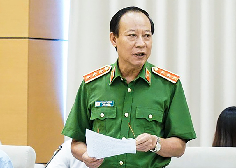 Thượng tướng Lê Quý Vương - Thứ trưởng Bộ Công an