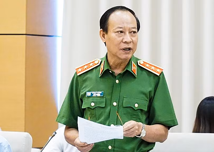 Thượng tướng Lê Quý Vương - Thứ trưởng Bộ Công an