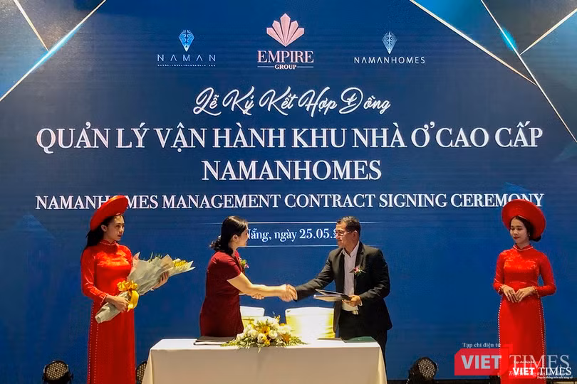 Lễ rý kết và ra mắt sản phẩm BĐS cao cấp Naman Homes tại Khu giải trí Cocobay Đà Nẵng