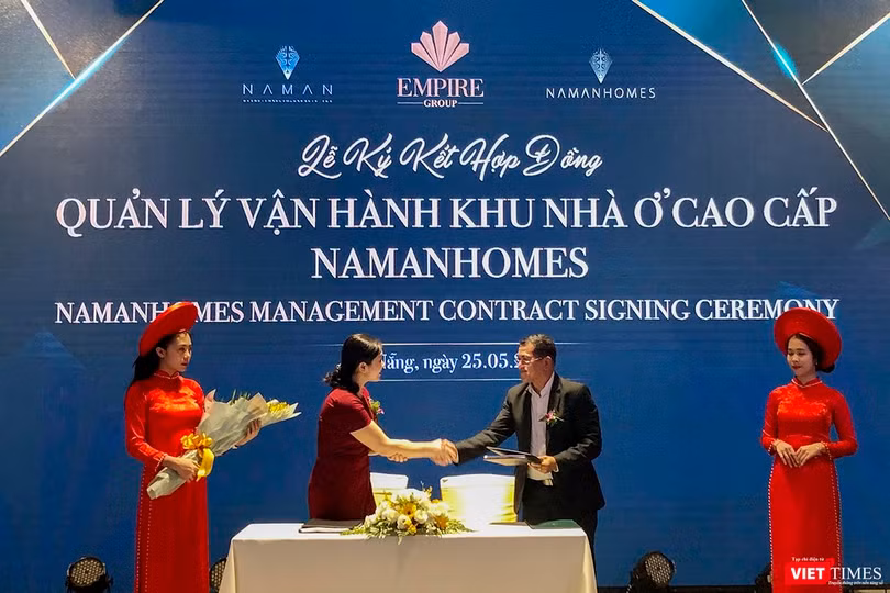 Lễ rý kết và ra mắt sản phẩm BĐS cao cấp Naman Homes tại Khu giải trí Cocobay Đà Nẵng