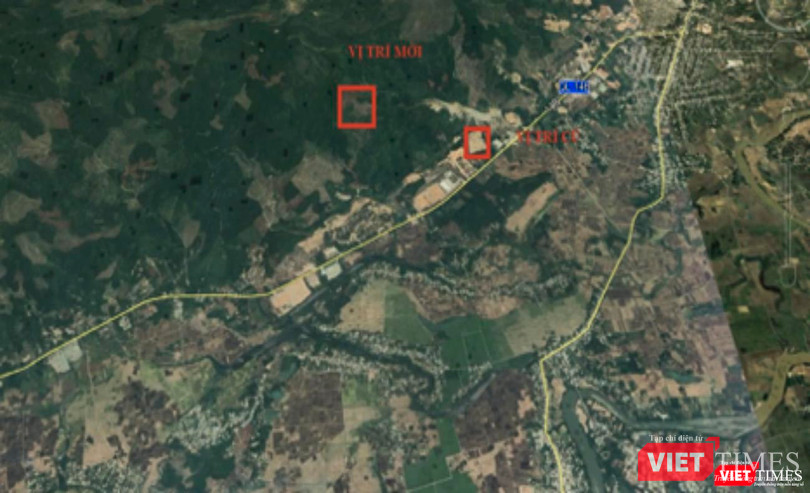 Vị trí Lò đốt rác mới tại xã Đại Hiệp (nguồn Sở TNMT TP Đà Nẵng)