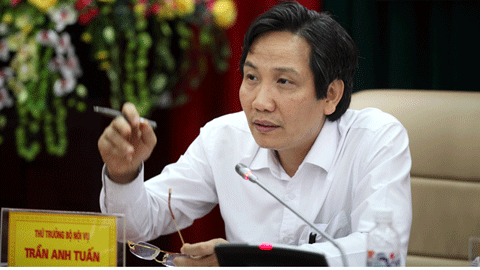 Thứ trưởng Bộ Nội vụ Trần Anh Tuấn. Ảnh: Tạp chí Tuyên giáo