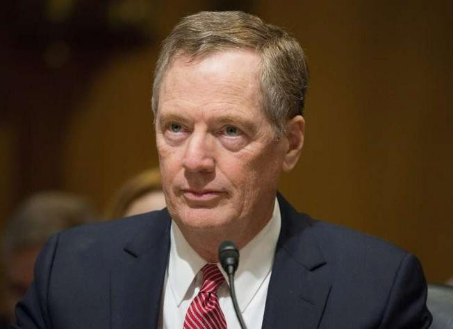 Đại diện Thương mại Mỹ Robert Lighthizer. Ảnh: AFP.