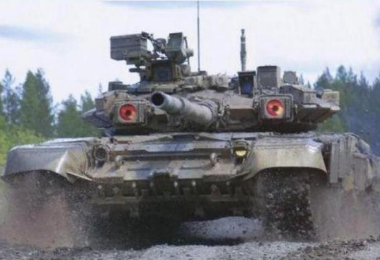 Xe tăng chiến đấu T-90 do Nga chế tạo. Ảnh: Sohu.