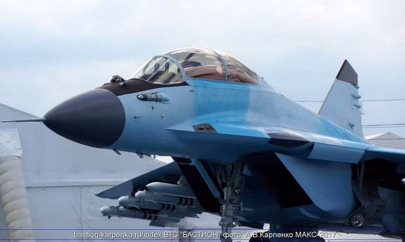 Máy bay chiến đấu hạng nhẹ MiG-35 Nga. Ảnh: Huanqiu.