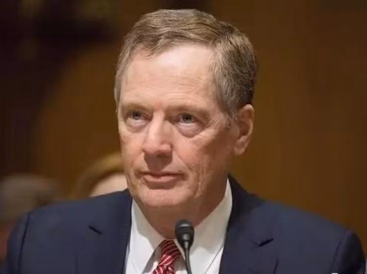 Đại diện Thương mại Mỹ Robert Lighthizer. Ảnh: Xinmin.