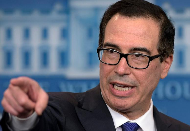 Bộ trưởng Tài chính Mỹ Steven Mnuchin. Ảnh: Washington Examiner.