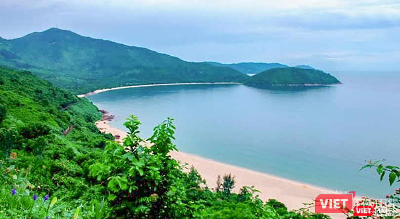 Vị trí dự án phức hợp đô thị nghỉ dưỡng, giải trí cao cấp Làng Vân tại vịnh Nam Chơn dưới chân đèo Hải Vân, TP Đà Nẵng.