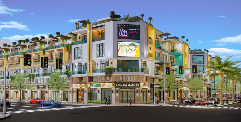 Phối cảnh dự án Khu dân cư Đô thị tại Phường 3